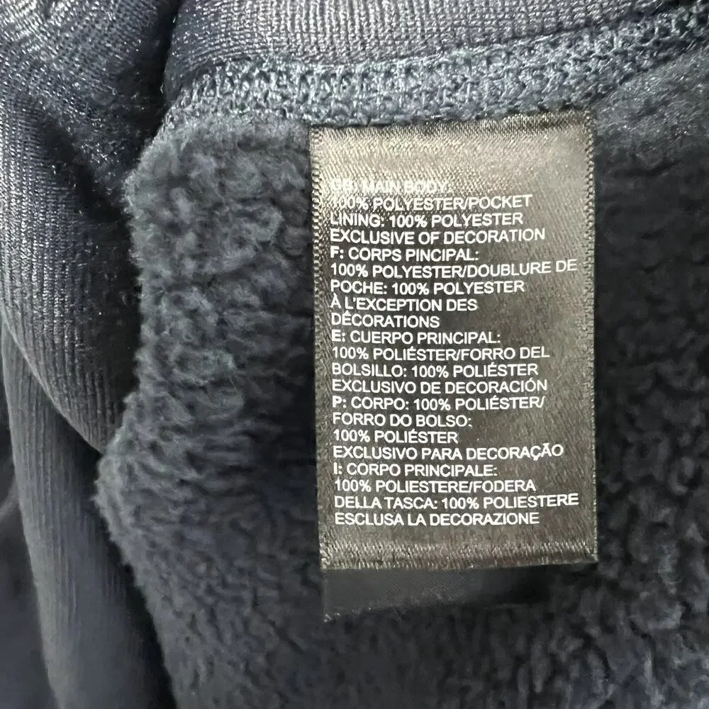 North Face Fleece Vest Blue Mens Size XL Full Zip‎